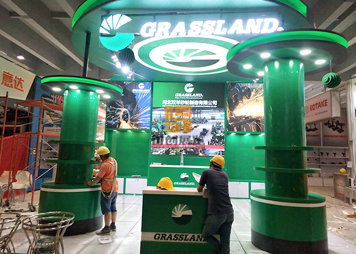 雙羊砂輪制造 廣交會展覽設(shè)計(圖2) 雙羊砂輪制造 廣交會展覽設(shè)計(圖2)